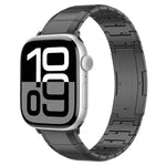 สายรัดนาฬิกาหัวเข็มขัดไทเทเนียมบริสุทธิ์เม็ดเดียว สำหรับ Apple Watch 46mm / 49mm / 45mm / 44mm, สำหรับ Apple Watch 42mm / 41mm / 40mm / 38mm