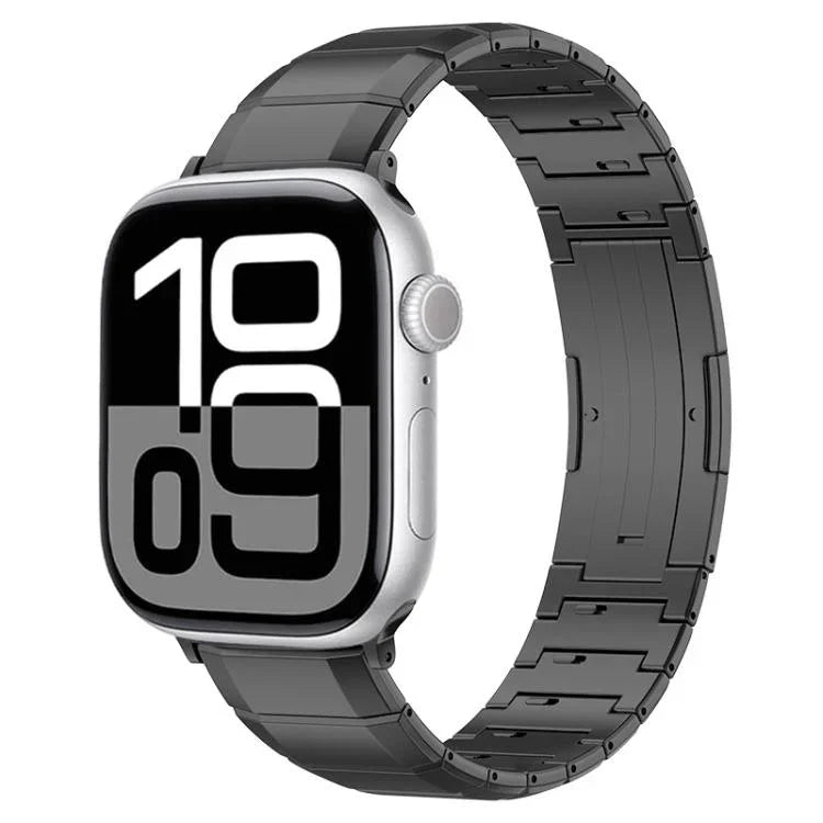 สายรัดนาฬิกาหัวเข็มขัดไทเทเนียมบริสุทธิ์เม็ดเดียว สำหรับ Apple Watch 46mm / 49mm / 45mm / 44mm, สำหรับ Apple Watch 42mm / 41mm / 40mm / 38mm