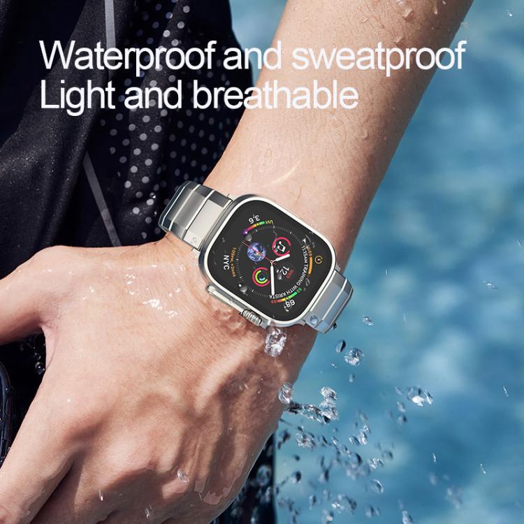สายรัดนาฬิกาหัวเข็มขัดไทเทเนียมบริสุทธิ์เม็ดเดียว สำหรับ Apple Watch 46mm / 49mm / 45mm / 44mm, สำหรับ Apple Watch 42mm / 41mm / 40mm / 38mm