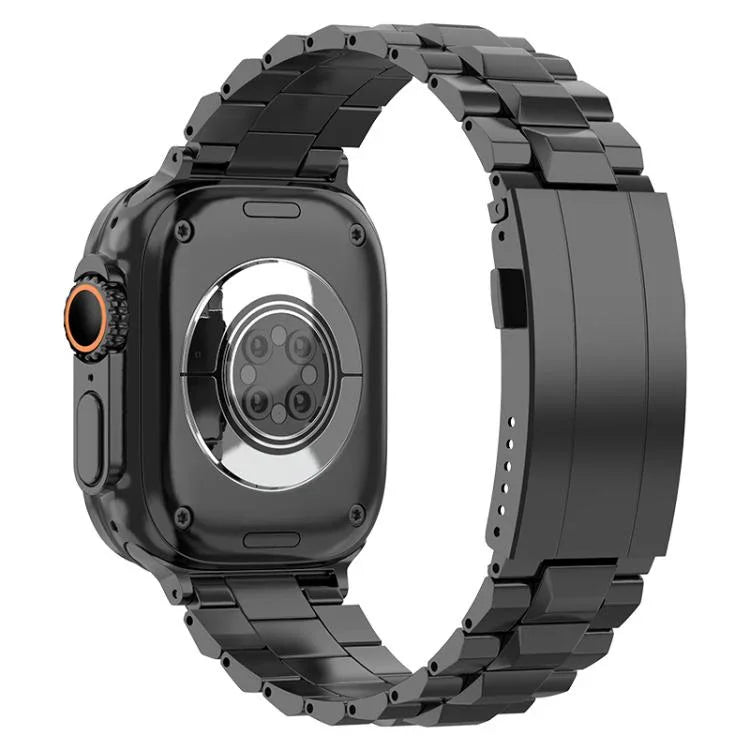 สายรัดนาฬิกาไทเทเนียมถอดได้หัวเข็มขัดเต่าแบบตัวที สำหรับ Apple Watch 46mm / 49mm / 45mm / 44mm, สำหรับ Apple Watch 42mm / 41mm / 40mm / 38mm