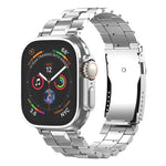 สายรัดนาฬิกาไทเทเนียมถอดได้หัวเข็มขัดเต่าแบบตัวที สำหรับ Apple Watch 46mm / 49mm / 45mm / 44mm, สำหรับ Apple Watch 42mm / 41mm / 40mm / 38mm