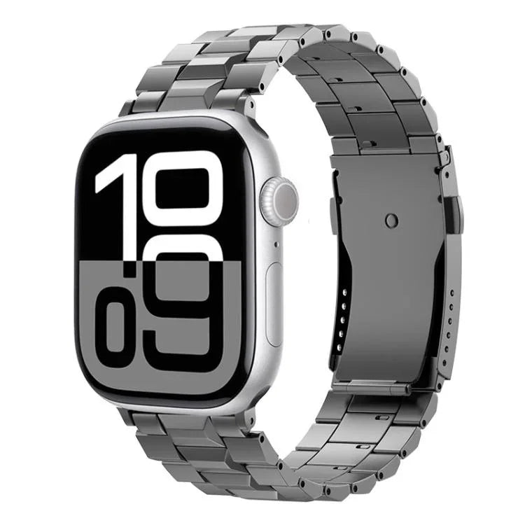 สายรัดนาฬิกาไทเทเนียมถอดได้หัวเข็มขัดเต่าแบบตัวที สำหรับ Apple Watch 46mm / 49mm / 45mm / 44mm, สำหรับ Apple Watch 42mm / 41mm / 40mm / 38mm