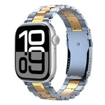 สายรัดนาฬิกาไทเทเนียมถอดได้หัวเข็มขัดเต่าแบบตัวที สำหรับ Apple Watch 46mm / 49mm / 45mm / 44mm, สำหรับ Apple Watch 42mm / 41mm / 40mm / 38mm