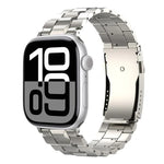 สายรัดนาฬิกาไทเทเนียมถอดได้หัวเข็มขัดเต่าแบบตัวที สำหรับ Apple Watch 46mm / 49mm / 45mm / 44mm, สำหรับ Apple Watch 42mm / 41mm / 40mm / 38mm