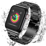 สายรัดนาฬิกาสแตนเลสหัวเข็มขัดพับสามเม็ด xDfind สำหรับ Apple Watch 46mm / 49mm / 45mm / 44mm, สำหรับ Apple Watch 42mm / 41mm / 40mm / 38mm