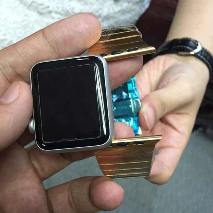 สายรัดนาฬิกาสแตนเลสเม็ดเดียว xDfind สำหรับ Apple Watch 46mm / 49mm / 45mm / 44mm, สำหรับ Apple Watch 42mm / 41mm / 40mm / 38mm