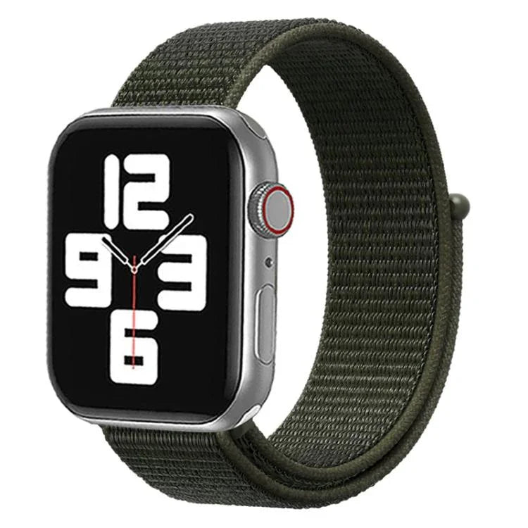 สายรัดนาฬิกาไนลอนแบบตะขอและห่วง xDfind สำหรับ Apple Watch 42mm / 41mm / 40mm / 38mm