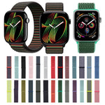 สายรัดนาฬิกาไนลอนแบบตะขอและห่วง xDfind สำหรับ Apple Watch 42mm / 41mm / 40mm / 38mm