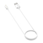 For Huawei Band 10 / 9 / 8 / Watch Fit3 xDfind USB Port Magnetic Charging Cable, Length: 1m, USB Port (White), USB Port (Black)