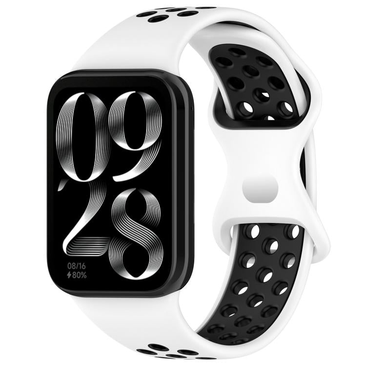xDfind Dual Color Butterfly Buckle Silicone Watch Band, For Xiaomi Band 10 Pro/9 Pro/Redmi Watch 6/5/4, For Redmi Watch 5 / Redmi Watch 4