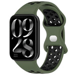 xDfind Dual Color Butterfly Buckle Silicone Watch Band, For Xiaomi Band 10 Pro/9 Pro/Redmi Watch 6/5/4, For Redmi Watch 5 / Redmi Watch 4