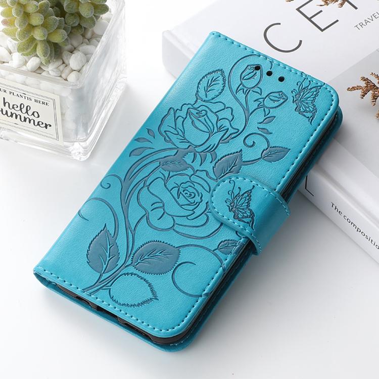 เคสโทรศัพท์หนังปั๊มลายกุหลาบผีเสื้อ สำหรับ iPhone 17e / 16e, สำหรับ iPhone 17 Pro Max, สำหรับ iPhone 17 Pro, สำหรับ iPhone 17, สำหรับ iPhone Air