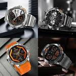 AK77 BT Call Smart Watch, Support Blood Oxygen / Blood Pressure / Heart Rate / Sports Health Monitoring Fitness Tracker