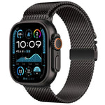 สายรัดนาฬิกาสแตนเลสตาข่ายละเอียด Milanese หัวเข็มขัดร่ม xDfind สำหรับ Apple Watch 46mm / 49mm / 45mm / 44mm ตาข่ายละเอียด, สำหรับ Apple Watch 42mm / 41mm / 40mm / 38mm ตาข่ายละเอียด