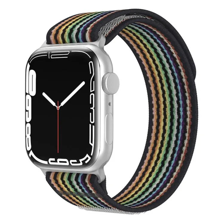 สายรัดนาฬิกาไนลอนแบบห่วงสองส่วน xDfind สำหรับ Apple Watch 46mm / 49mm / 45mm / 44mm, สำหรับ Apple Watch 42mm / 41mm / 40mm / 38mm