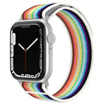 สายรัดนาฬิกาไนลอนแบบห่วงสองส่วน xDfind สำหรับ Apple Watch 46mm / 49mm / 45mm / 44mm, สำหรับ Apple Watch 42mm / 41mm / 40mm / 38mm