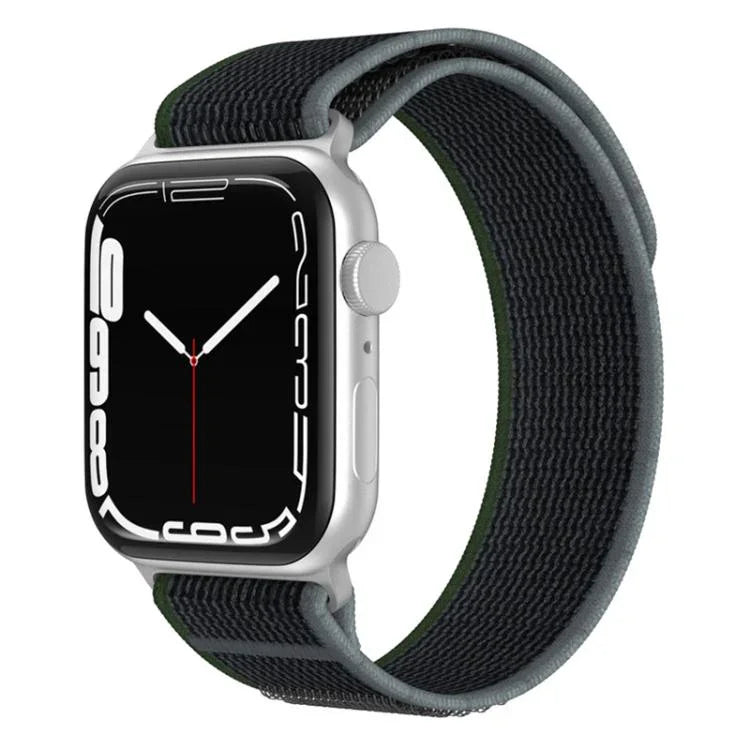 สายรัดนาฬิกาไนลอนแบบห่วงสองส่วน xDfind สำหรับ Apple Watch 46mm / 49mm / 45mm / 44mm, สำหรับ Apple Watch 42mm / 41mm / 40mm / 38mm