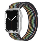 สายรัดนาฬิกาไนลอนแบบห่วงสองส่วน xDfind สำหรับ Apple Watch 46mm / 49mm / 45mm / 44mm, สำหรับ Apple Watch 42mm / 41mm / 40mm / 38mm