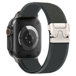 สายรัดนาฬิกาไนลอนแบบห่วงปุ่มสแน็ปหัวเข็มขัดไทเทเนียม xDfind สำหรับ Apple Watch 46mm / 49mm / 45mm / 44mm, สำหรับ Apple Watch 42mm / 41mm / 40mm / 38mm