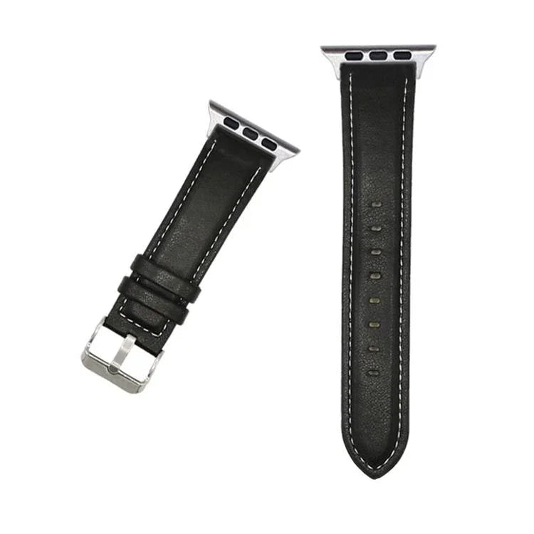 สายรัดนาฬิกาหนังลาย Crazy Horse xDfind สำหรับ Apple Watch 46mm / 49mm / 45mm / 44mm, สำหรับ Apple Watch 42mm / 41mm / 40mm / 38mm