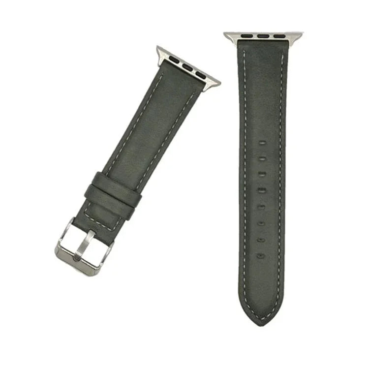 สายรัดนาฬิกาหนังลาย Crazy Horse xDfind สำหรับ Apple Watch 46mm / 49mm / 45mm / 44mm, สำหรับ Apple Watch 42mm / 41mm / 40mm / 38mm
