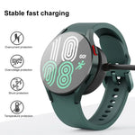 สายชาร์จแม่เหล็กอลูมิเนียมอัลลอยด์ xDfind สำหรับ Samsung Galaxy Watch Ultra / 7 / 6 / 5 Pro / 4 / 3, USB-A, USB-C