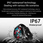 H77 หน้าจอ AMOLED 1.43 นิ้ว นาฬิกาอัจฉริยะสุขภาพและฟิตเนส กันน้ำ IP67 รองรับการโทร BT
