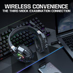 หูฟังเกม ONIKUMA B15 แบบสามโหมด Bluetooth, 2.4G, มีสาย