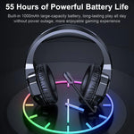 หูฟังเกม ONIKUMA B15 แบบสามโหมด Bluetooth, 2.4G, มีสาย
