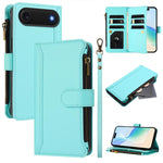 เคสหนังซิปพร้อมสายคล้องมือและช่องใส่บัตร 9 ช่องแบบปิดด้วยแม่เหล็ก สำหรับ iPhone 17e / 16e, สำหรับ iPhone 17 Pro Max, สำหรับ iPhone 17 Pro, สำหรับ iPhone 17, สำหรับ iPhone Air, สำหรับ iPhone 16 Pro Max, สำหรับ iPhone 16 Pro, สำหรับ iPhone 16 Plus