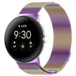 สายรัดข้อมือโลหะแม่เหล็ก Milanese xDfind สำหรับ Google Pixel Watch 4 / Watch 3 45mm, สำหรับ Google Pixel Watch 4 / 3 / 2 / 1 41mm