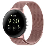 สายรัดข้อมือโลหะแม่เหล็ก Milanese xDfind สำหรับ Google Pixel Watch 4 / Watch 3 45mm, สำหรับ Google Pixel Watch 4 / 3 / 2 / 1 41mm