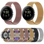สายรัดข้อมือโลหะแม่เหล็ก Milanese xDfind สำหรับ Google Pixel Watch 4 / Watch 3 45mm, สำหรับ Google Pixel Watch 4 / 3 / 2 / 1 41mm