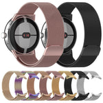 สายรัดข้อมือโลหะแม่เหล็ก Milanese xDfind สำหรับ Google Pixel Watch 4 / Watch 3 45mm, สำหรับ Google Pixel Watch 4 / 3 / 2 / 1 41mm