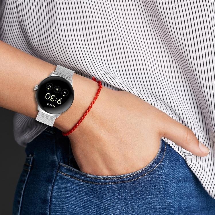สายรัดข้อมือโลหะแม่เหล็ก Milanese xDfind สำหรับ Google Pixel Watch 4 / Watch 3 45mm, สำหรับ Google Pixel Watch 4 / 3 / 2 / 1 41mm