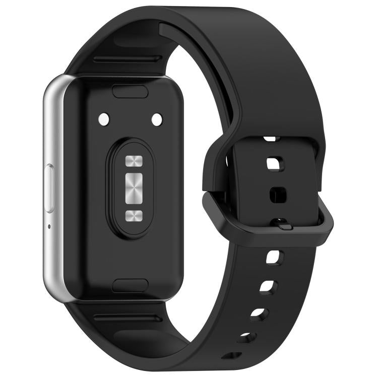 สายรัดนาฬิกาซิลิโคนหัวเข็มขัดสีสันสดใสสีพื้น xDfind สำหรับ Samsung Galaxy Fit3 SM-R390