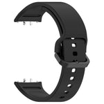 สายรัดนาฬิกาซิลิโคนหัวเข็มขัดสีสันสดใสสีพื้น xDfind สำหรับ Samsung Galaxy Fit3 SM-R390