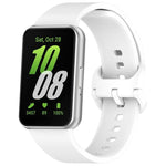 สายรัดนาฬิกาซิลิโคนหัวเข็มขัดสีสันสดใสสีพื้น xDfind สำหรับ Samsung Galaxy Fit3 SM-R390