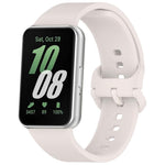 สายรัดนาฬิกาซิลิโคนหัวเข็มขัดสีสันสดใสสีพื้น xDfind สำหรับ Samsung Galaxy Fit3 SM-R390