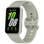 สายรัดนาฬิกาซิลิโคนหัวเข็มขัดสีสันสดใสสีพื้น xDfind สำหรับ Samsung Galaxy Fit3 SM-R390