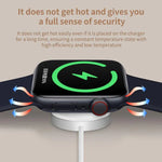 สำหรับ Apple Watch Series xDfind ตัวเรือนอลูมิเนียมอัลลอยด์ พร้อมที่ชาร์จไร้สายแม่เหล็ก Type-C, USB-A