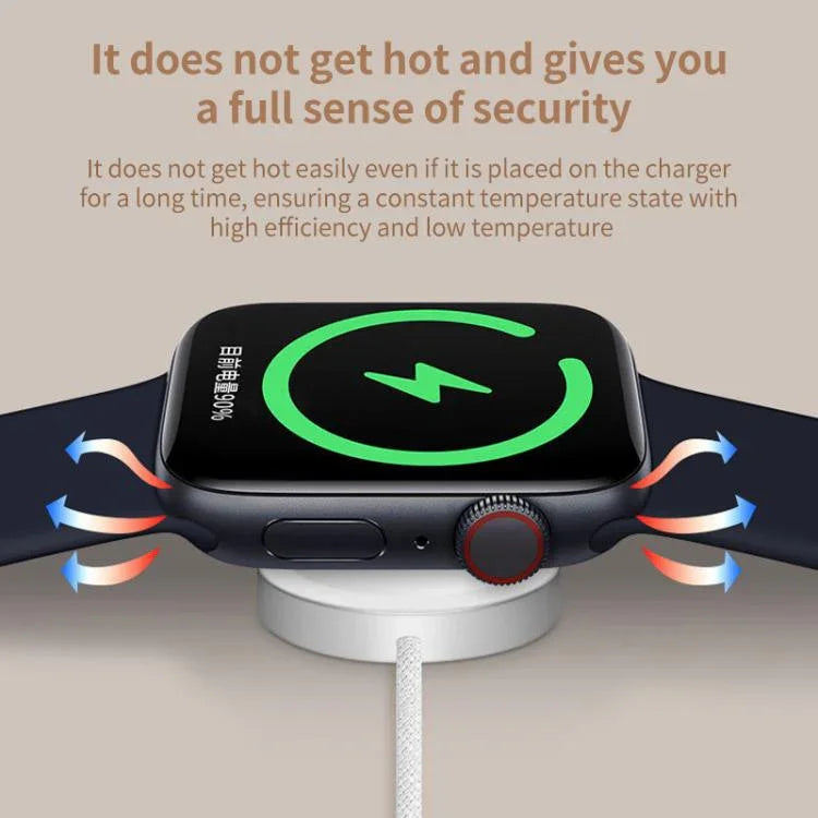 สำหรับ Apple Watch Series xDfind ตัวเรือนอลูมิเนียมอัลลอยด์ พร้อมที่ชาร์จไร้สายแม่เหล็ก Type-C, USB-A
