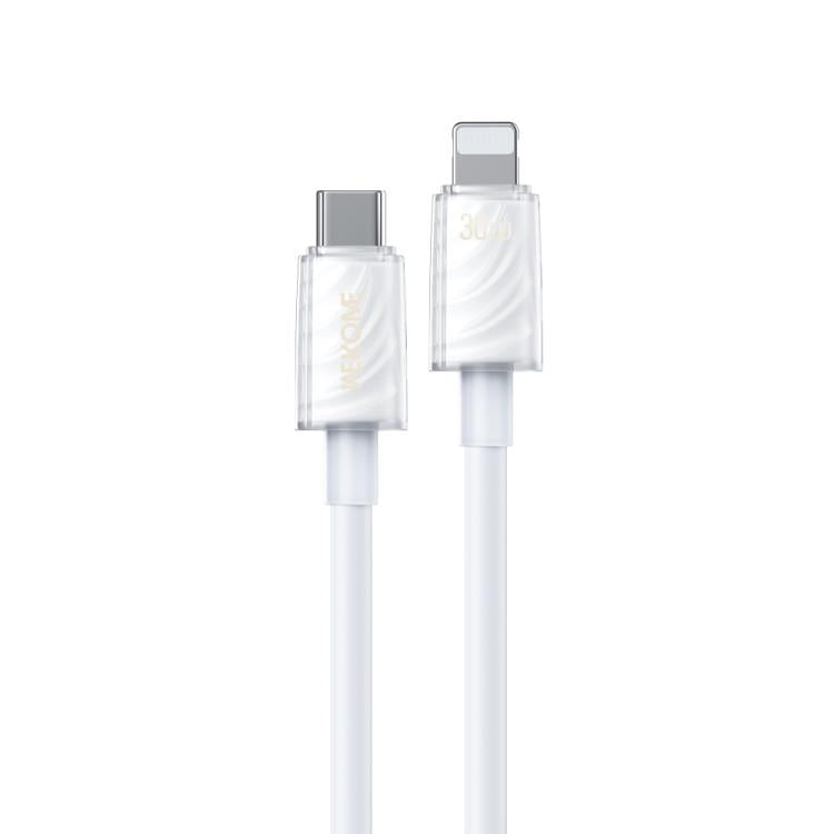สายชาร์จข้อมูล WK WDC-73 PD30W Type-C ถึง 8 Pin ชาร์จเร็ว ยาว 1.2 เมตร, WDC-73