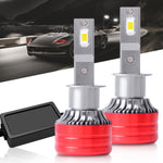 2pcs 25W 2500lm 6000K Car LED Headlight Bulb, 9004, 9005, 9006, 9007, H1, H4, H7, H11