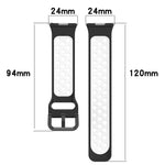 xDfind Two Color Silicone Sports Watch Band, For Huawei Watch Fit 5 / Fit 5 Pro / Fit 4