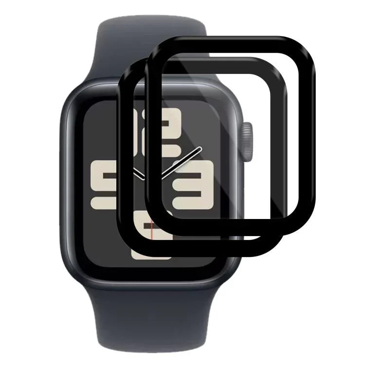ฟิล์มป้องกันหน้าจอวัสดุคอมโพสิต 3D โค้งนุ่ม xDfind 2 ชิ้น สำหรับ Apple Watch Series 6&SE&5&4 ขนาด 44 มม., สำหรับ Apple Watch Series 6&SE&5&4 ขนาด 40 มม., สำหรับ Apple Watch Series 11 / 10 ขนาด 46 มม., สำหรับ Apple Watch Ultra 3 / 2 / 1 ขนาด 49 มม.