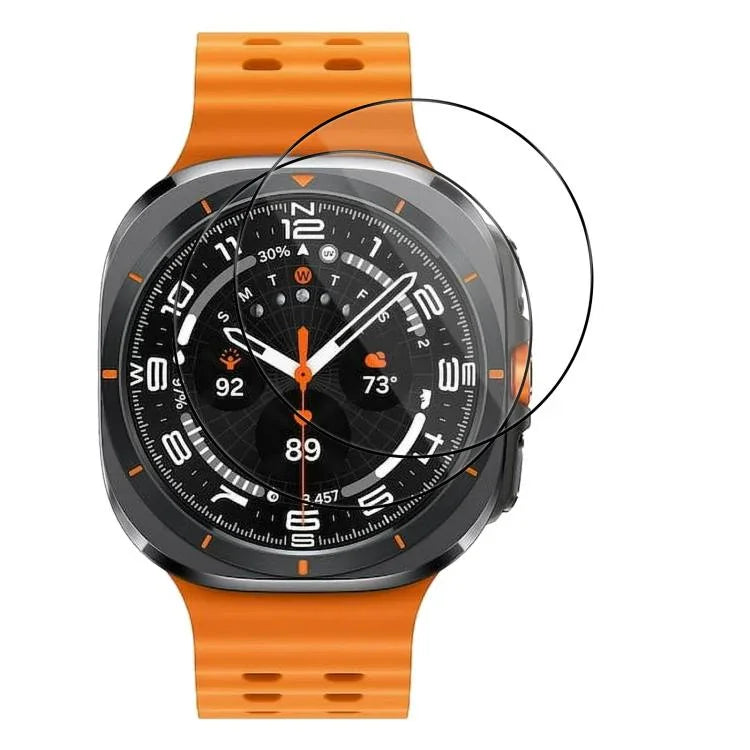 ฟิล์มป้องกันหน้าจอวัสดุคอมโพสิต 3D โค้งนุ่ม xDfind 2 ชิ้น สำหรับ Samsung Galaxy Watch Ultra / Ultra 2025, สำหรับ Samsung Galaxy Watch8 Classic 46mm, สำหรับ Samsung Galaxy Watch8 44mm, สำหรับ Samsung Galaxy Watch8 40mm, สำหรับ Samsung Galaxy Watch7 44mm