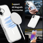 เคสโทรศัพท์ PC Hybrid TPU Magsafe กันรอยขีดข่วน สำหรับ iPhone 17 Pro Max, สำหรับ iPhone 17 Pro, สำหรับ iPhone 17, สำหรับ iPhone Air