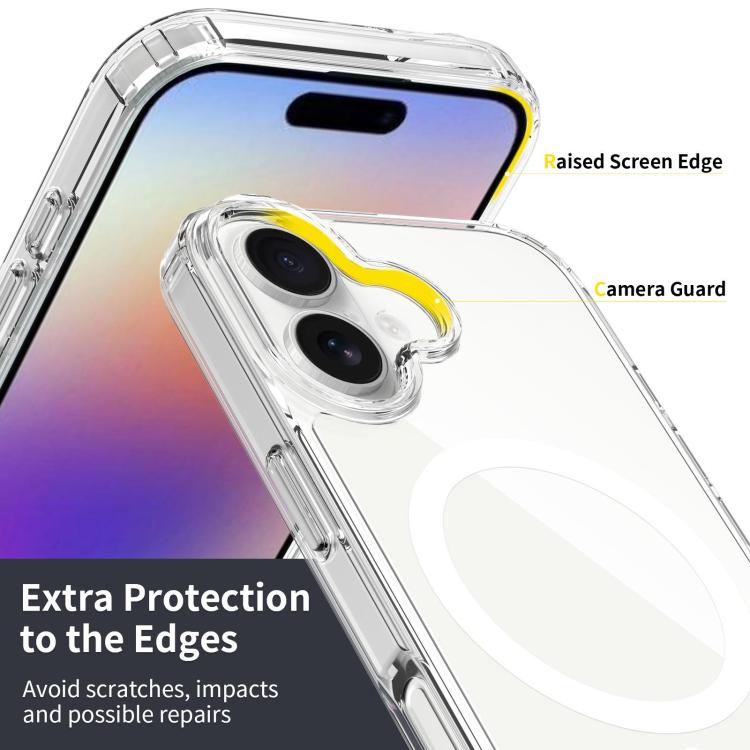 เคสโทรศัพท์ PC Hybrid TPU Magsafe กันรอยขีดข่วน สำหรับ iPhone 17 Pro Max, สำหรับ iPhone 17 Pro, สำหรับ iPhone 17, สำหรับ iPhone Air