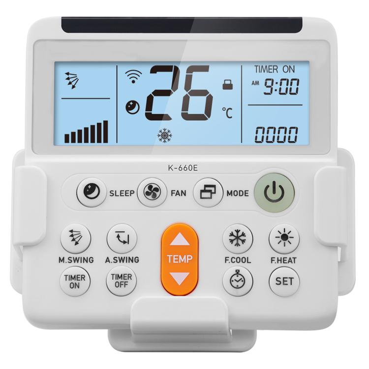 รีโมทคอนโทรลเครื่องปรับอากาศอเนกประสงค์ CHUNGHOP K-660E
